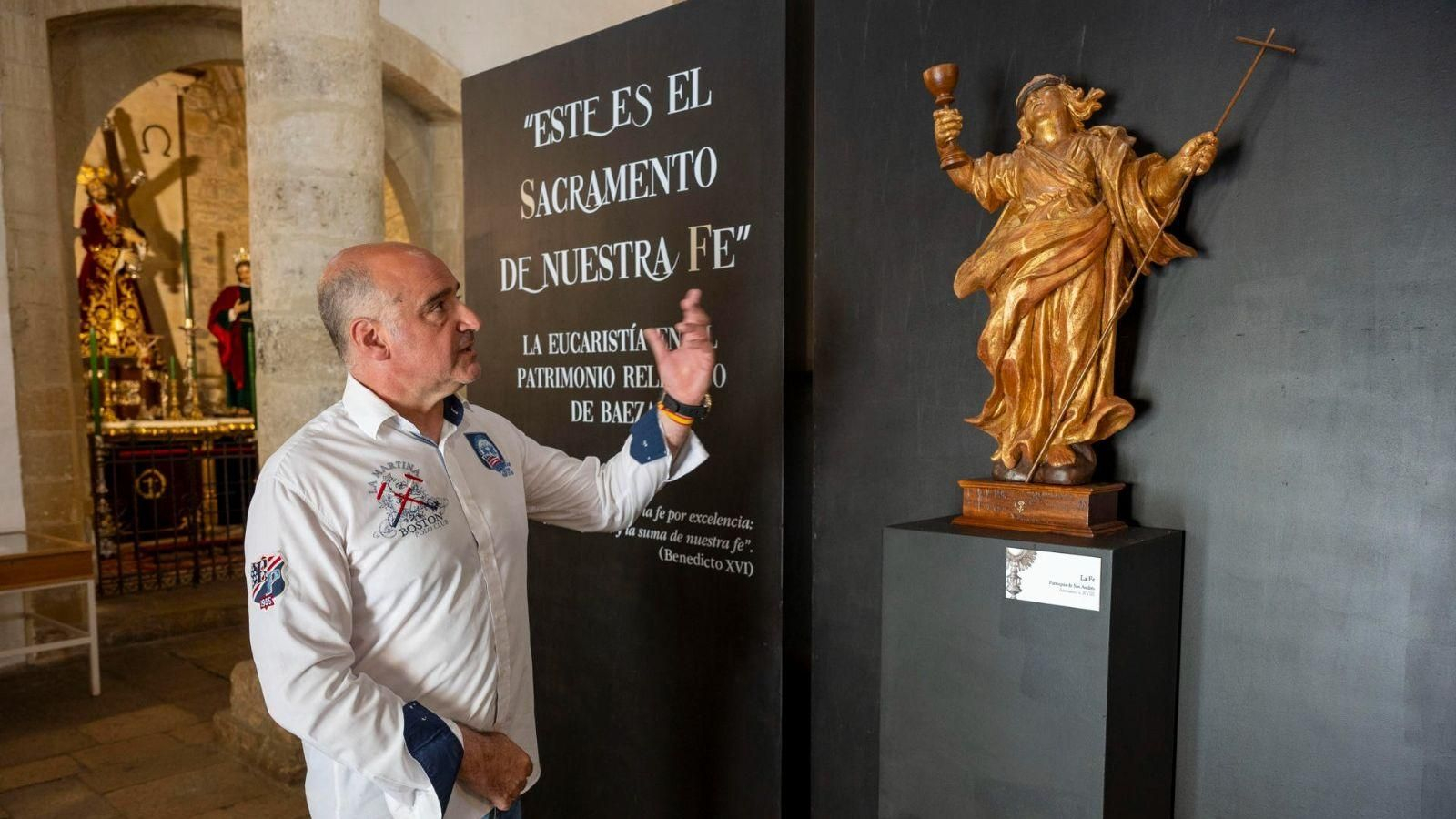 Muestra de la exposición 'Este es el sacramento de nuestra Fe'.