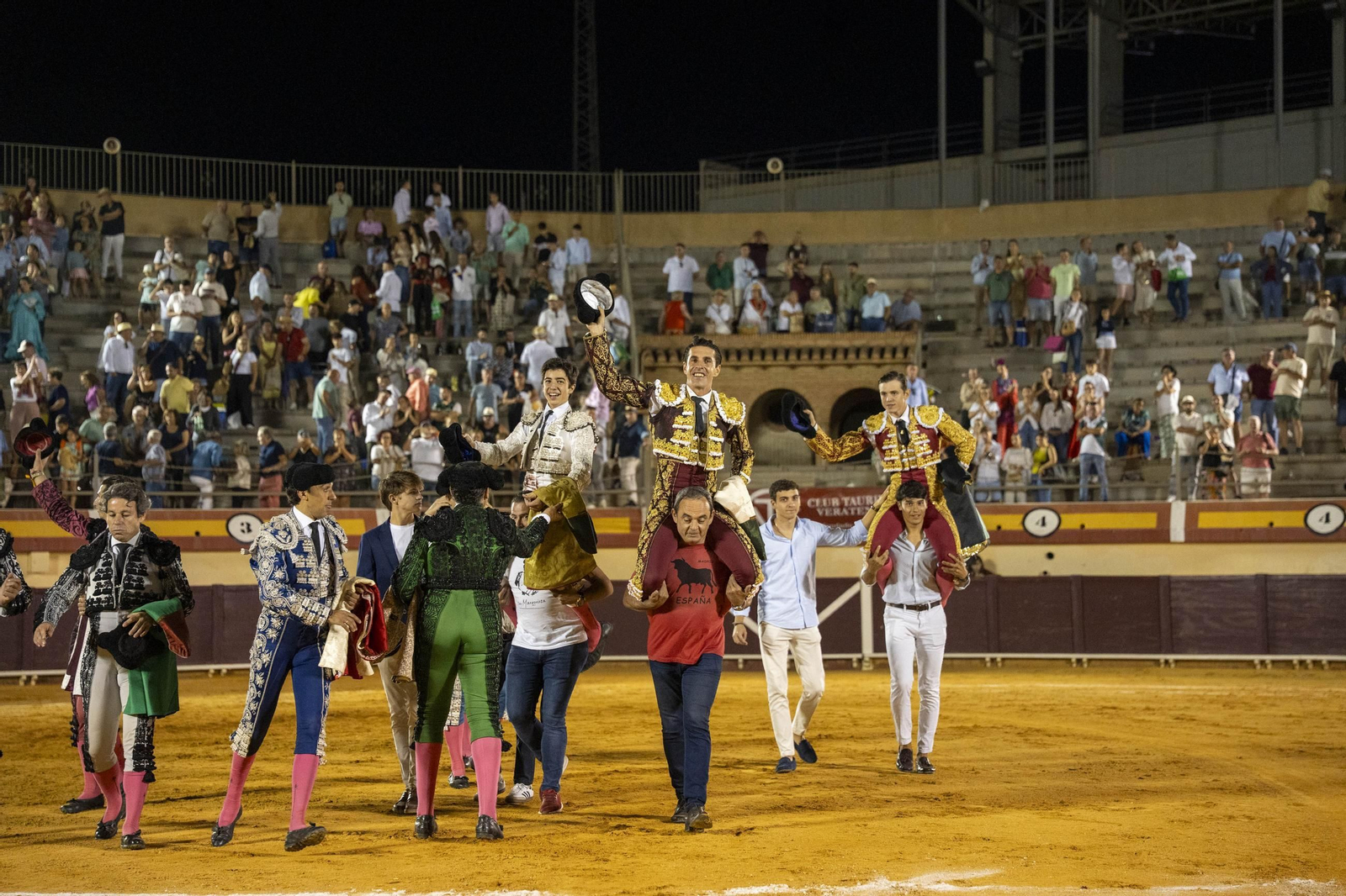Las imágenes de los toros en Vera