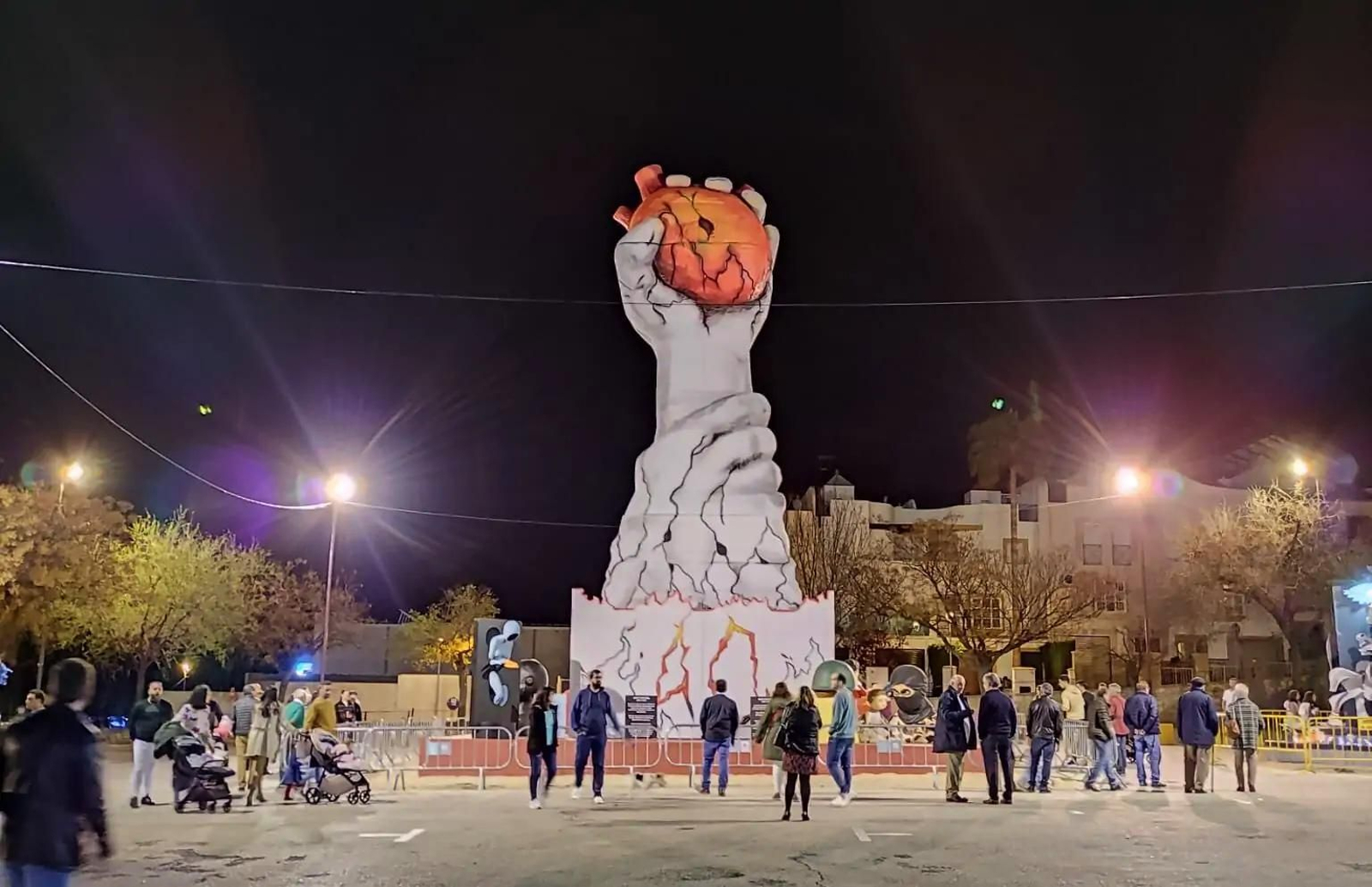 La Falla de Mancha Real de 2024.