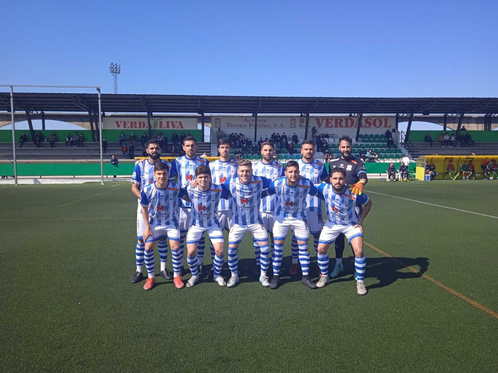 Once inicial del Jerez Industrial en el Municipal de Montilla.