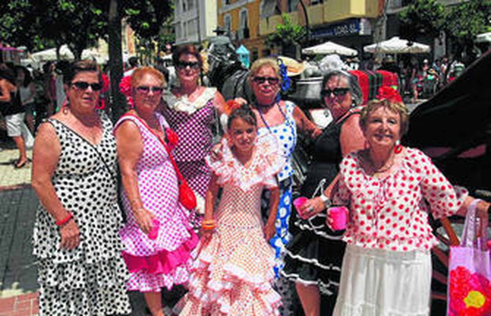 Selena, Arancha, Marta y Lorena son amigas de Toledo.