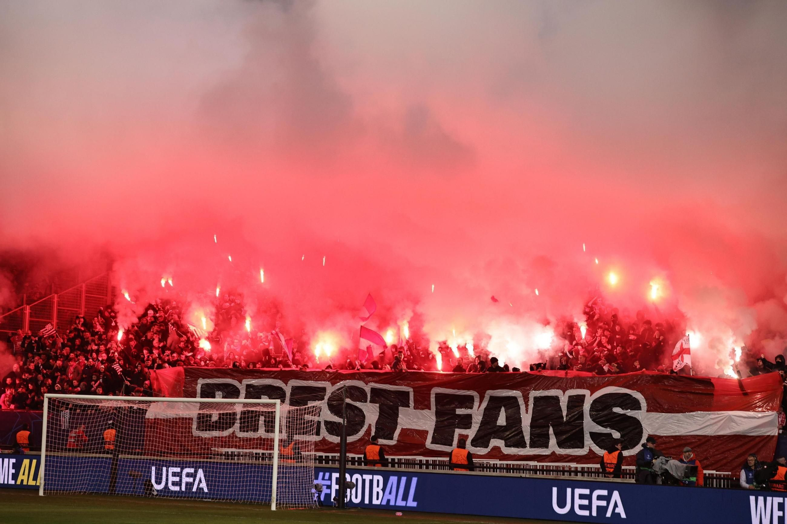 Las fotos del Brest - Real Madrid