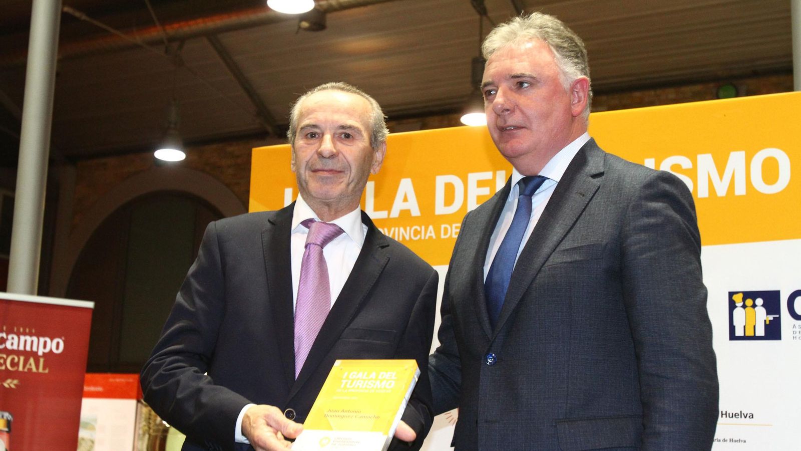 Juan Antonio Domínguez Camacho junto a Francisco José Romero.