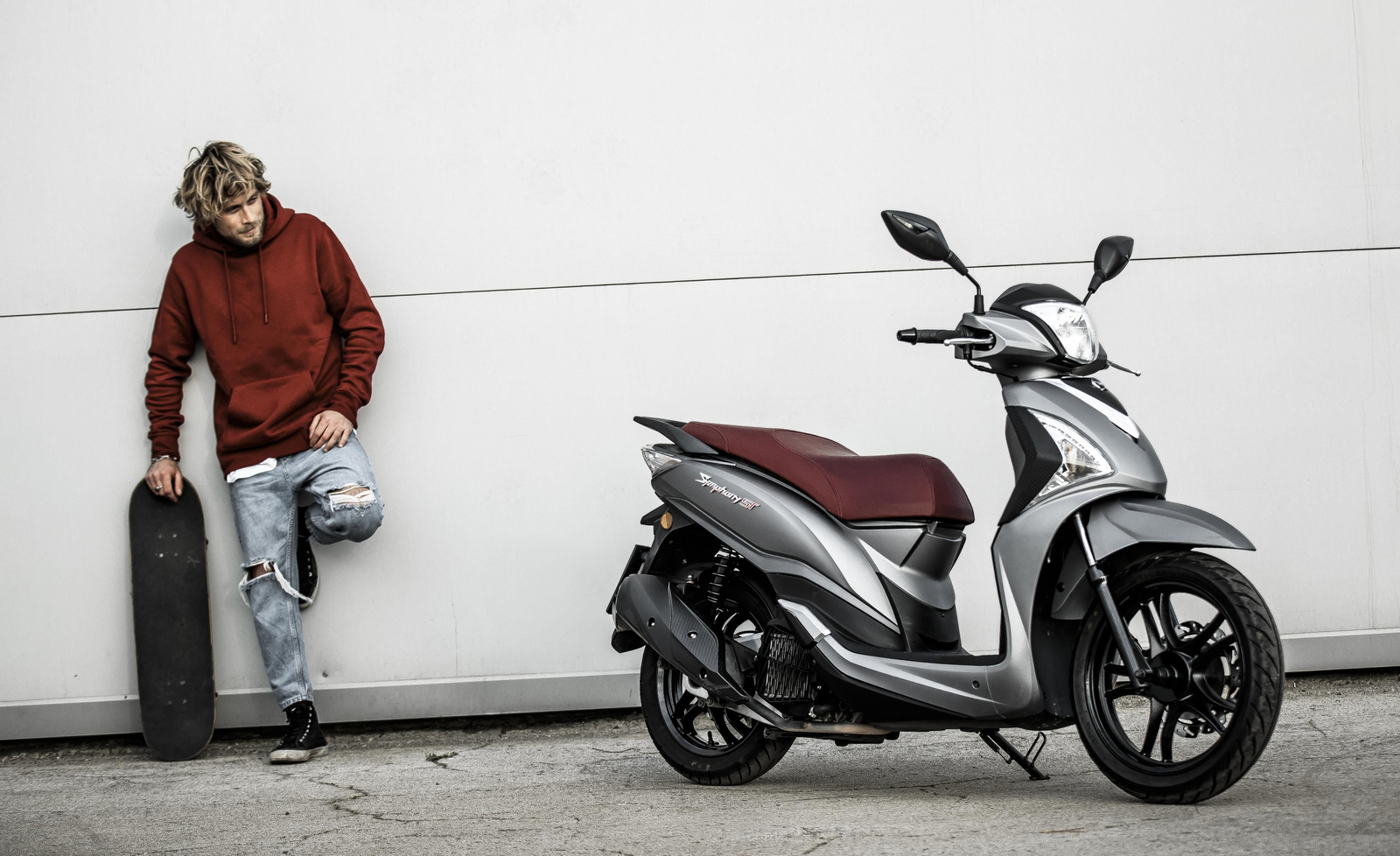 Symphony 125, la moto más vendida de un castigado mercado