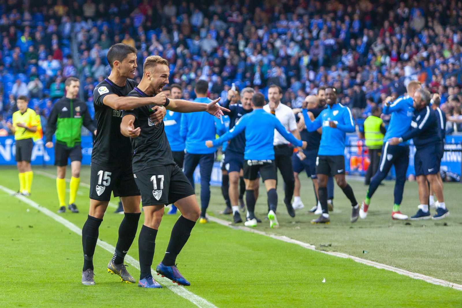 Las fotos del Deportivo - Málaga CF