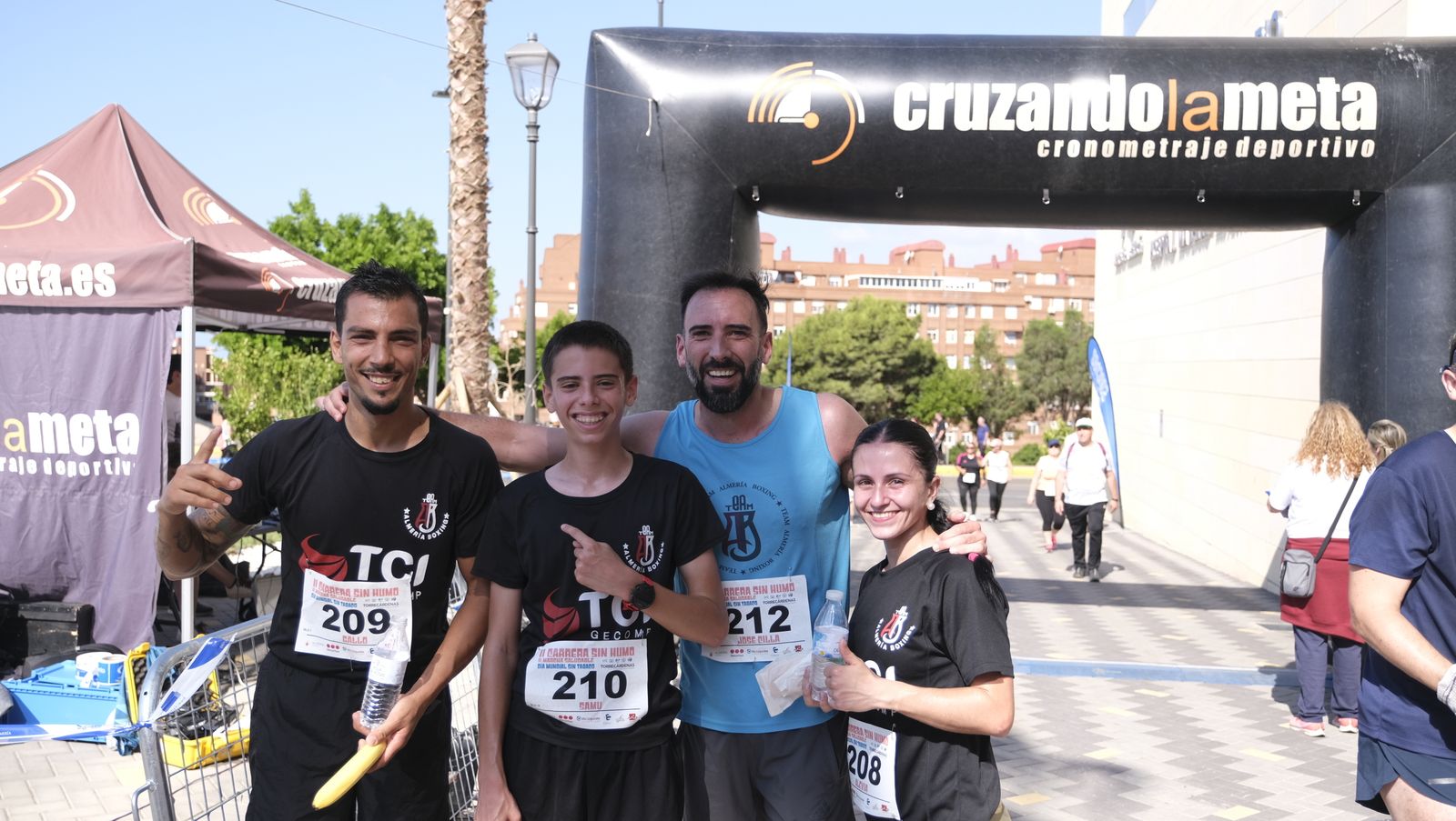 Imágenes de la II Carrera Sin Humo, en Almería