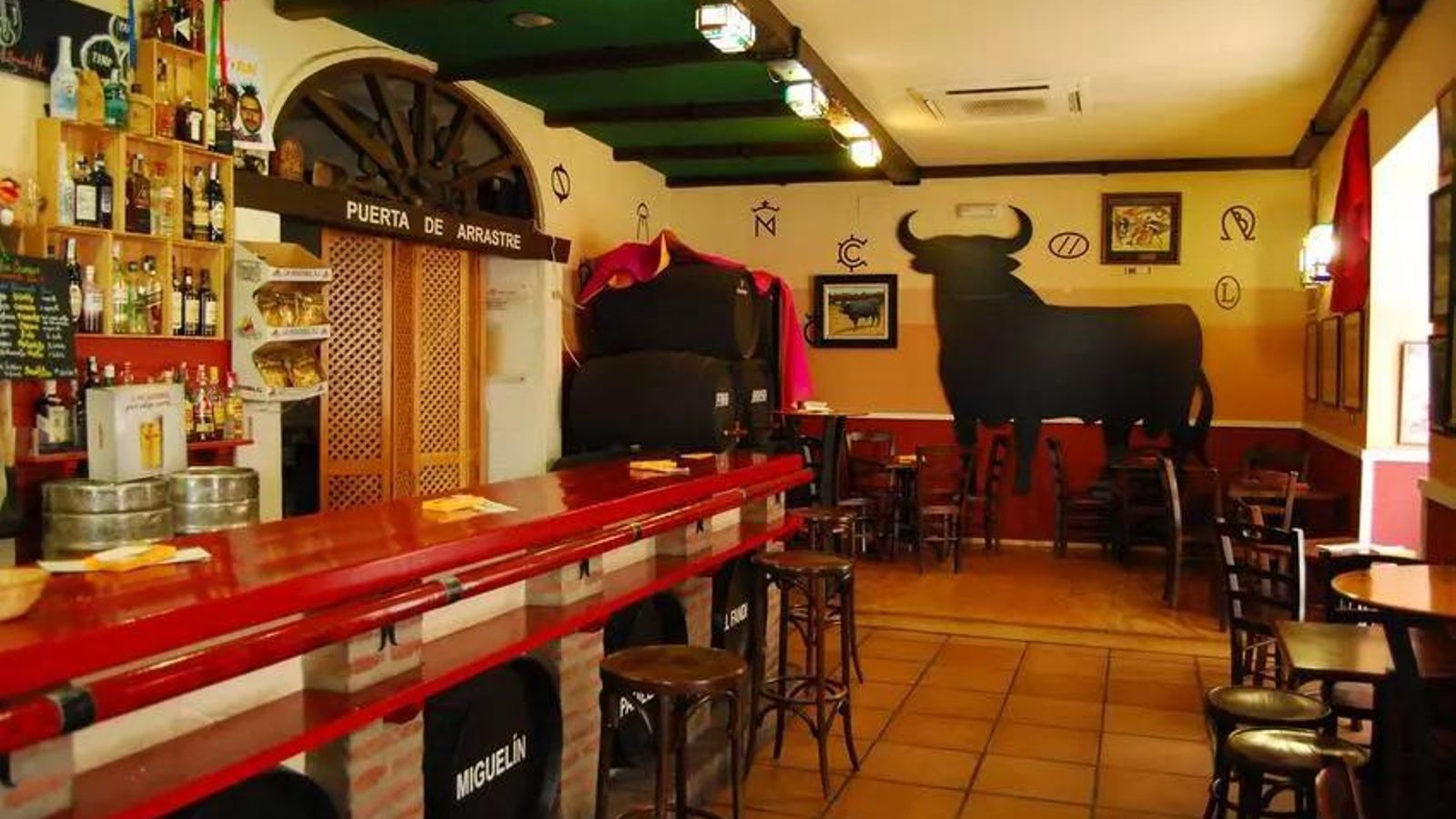 El interior de Las Banderillas
