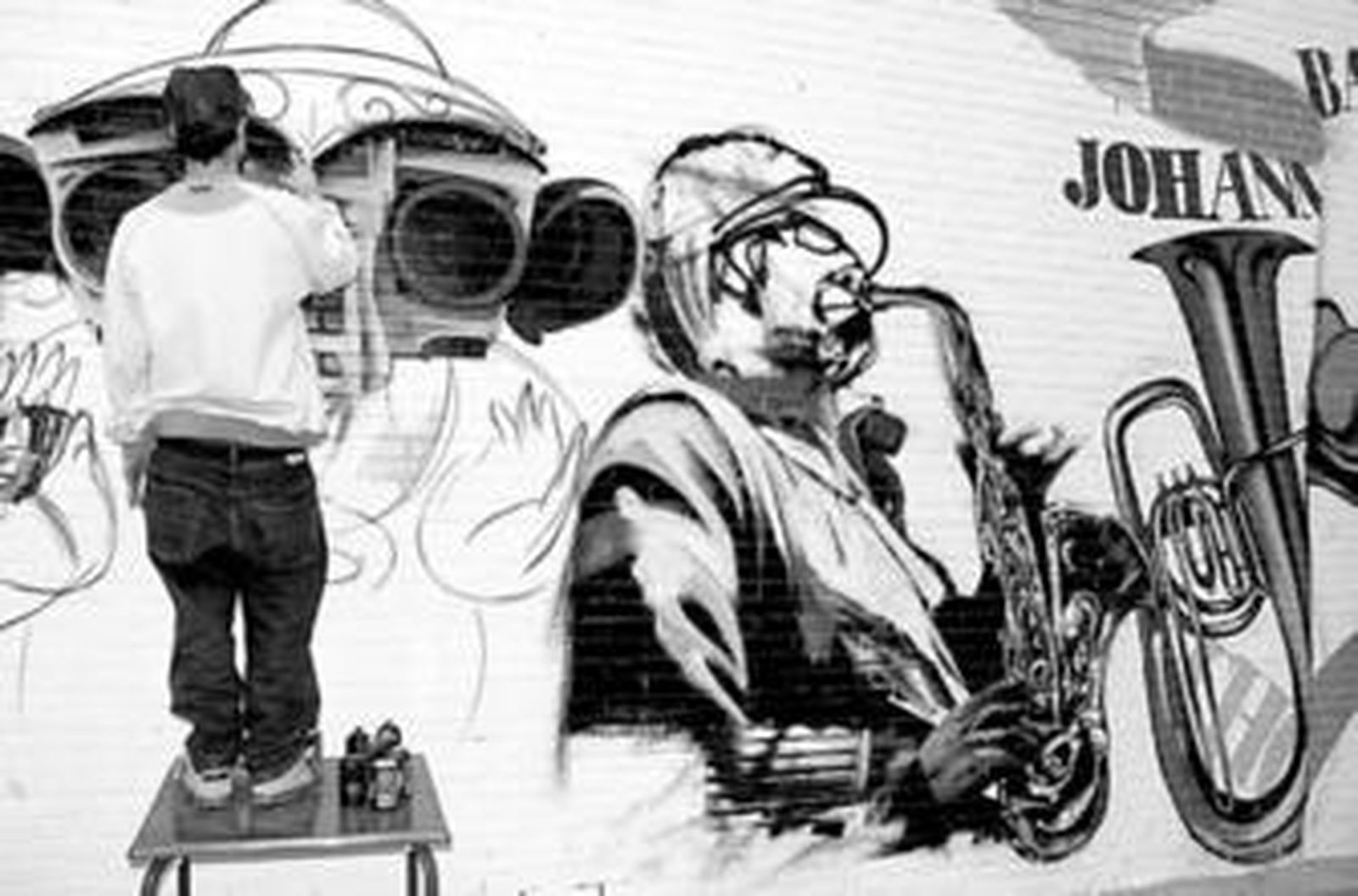 Todas las obras realizadas tienen relación con la música.