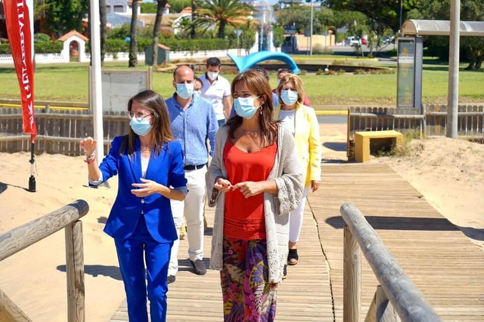 Natalia Santos y María Ángeles Muriel.