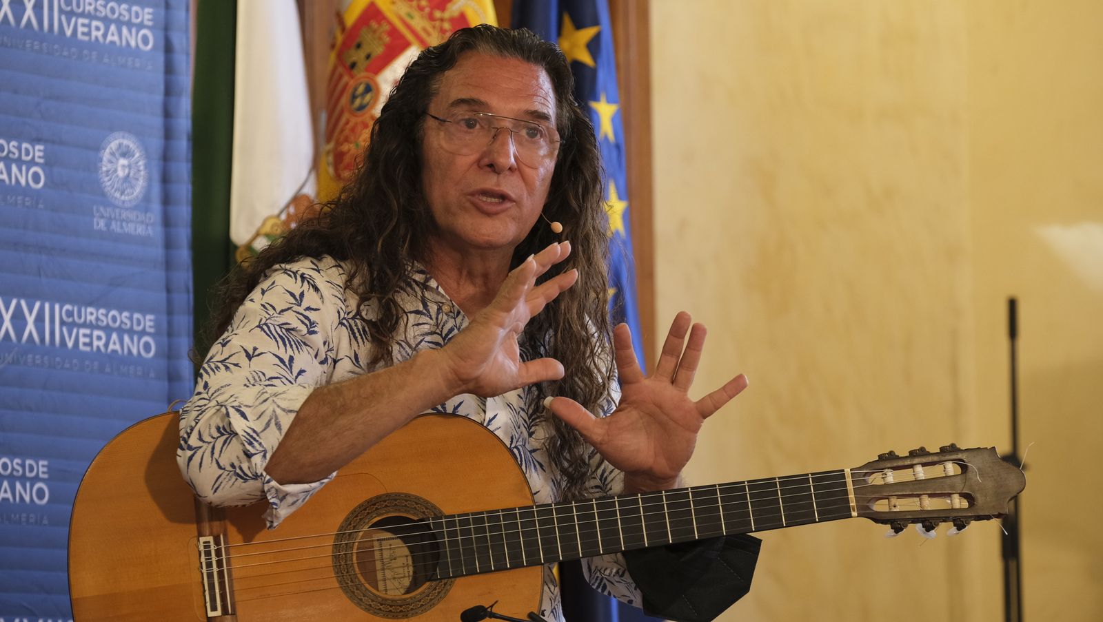 Fotogalería curso de guitarra flamenca de Tomatito. Almería