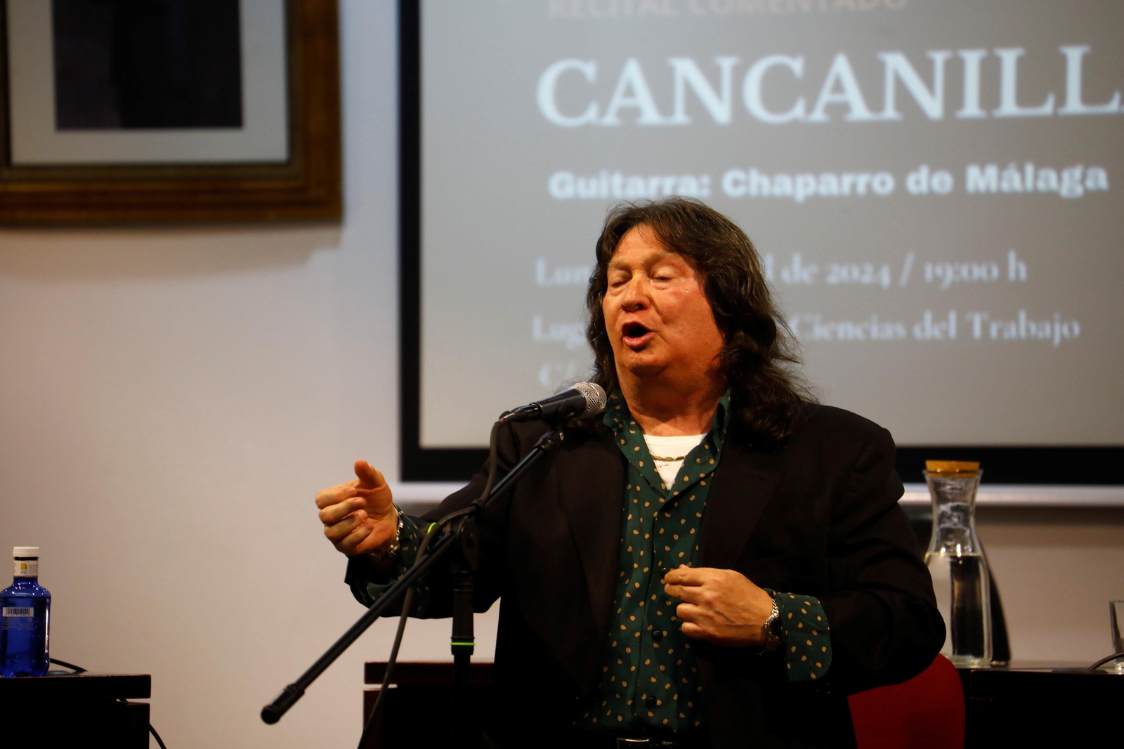 Cancanilla y Chaparro de Málaga protagonizan el acto de clausura de la Cátedra de Flamencología