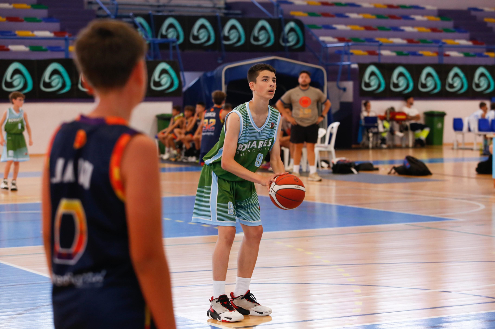 Las fotos de la tercera jornada del Cadeba mini masculino de La Linea