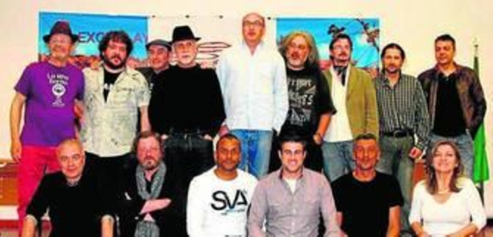 Participantes en las actividades en Antas.