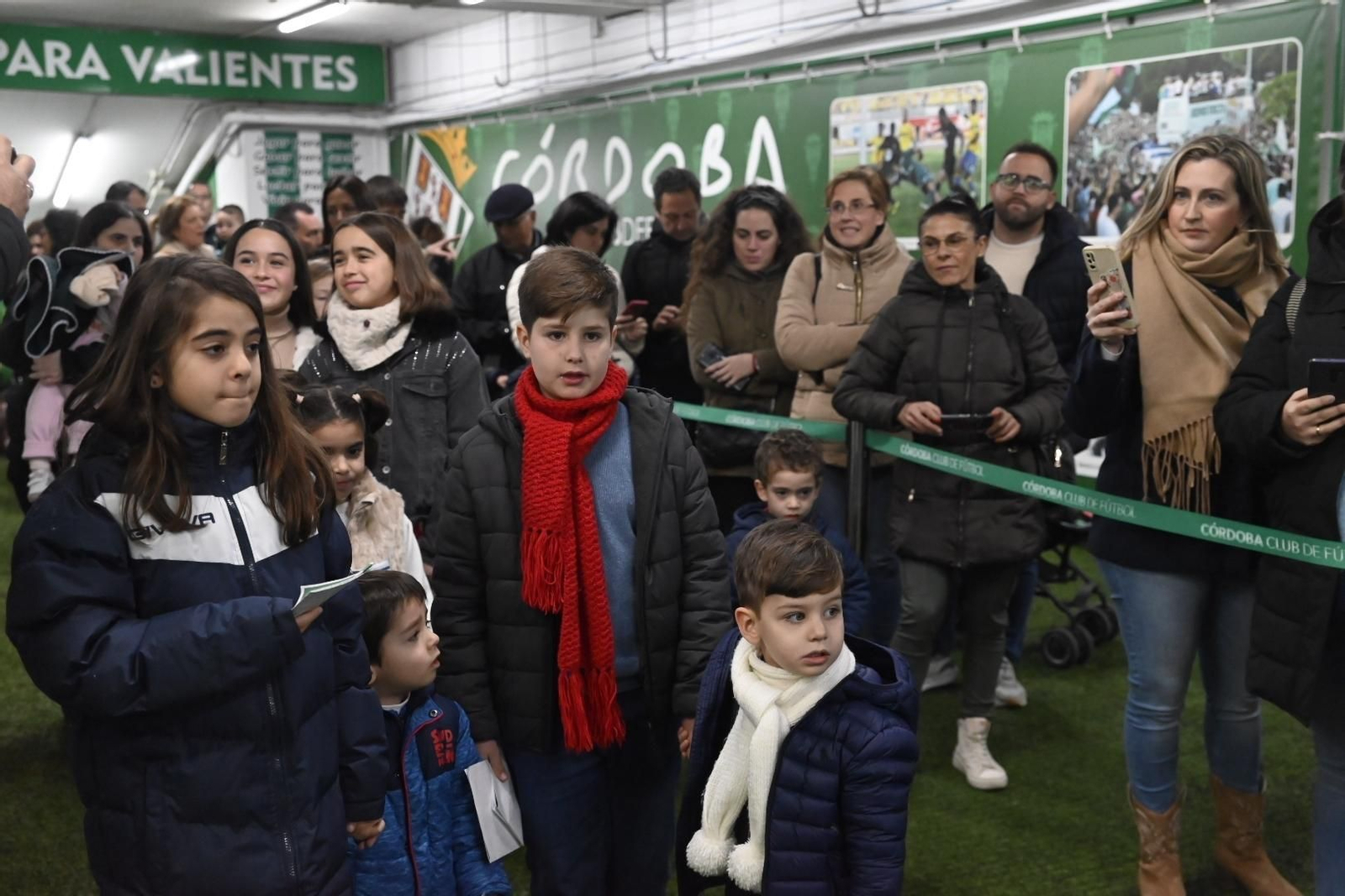La recepción de los Reyes Magos del Córdoba CF en El Arcángel, en imágenes