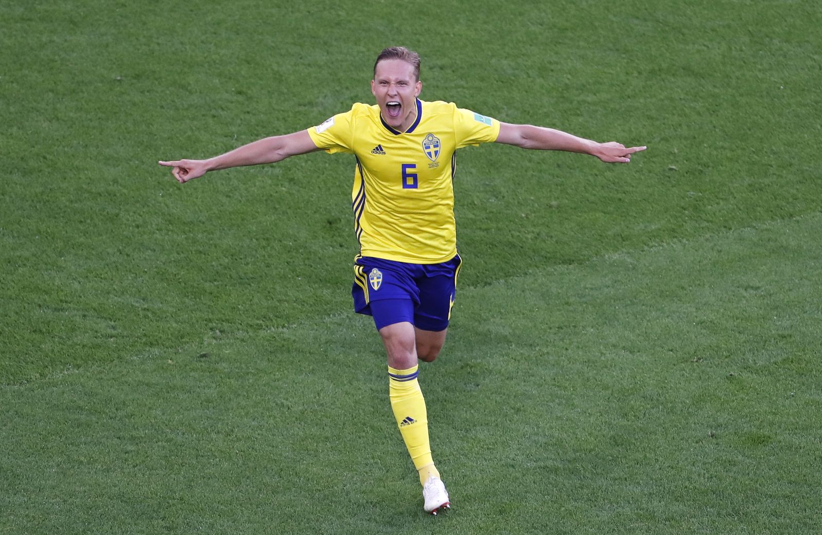 Las imágenes del México-Suecia