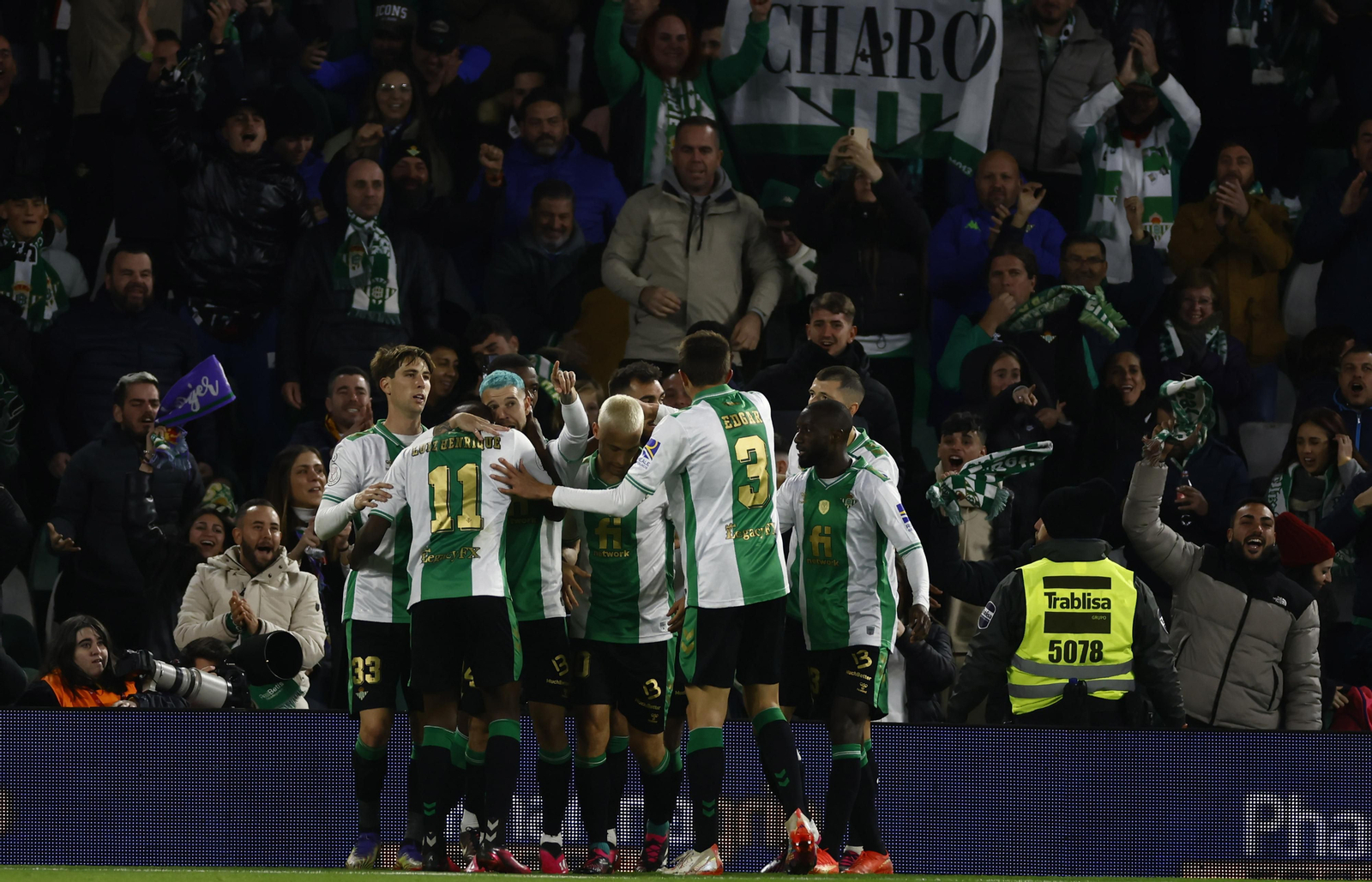 Las imágenes del Betis-Osasuna de Copa del Rey