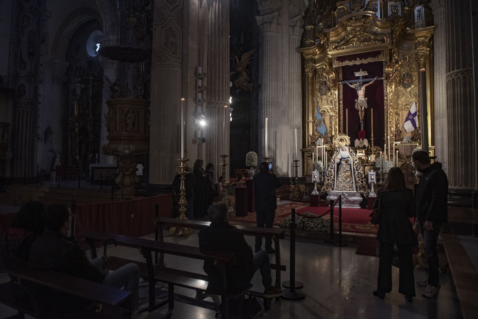 Imágenes del besamanos a Nuestra Señora del Socorro