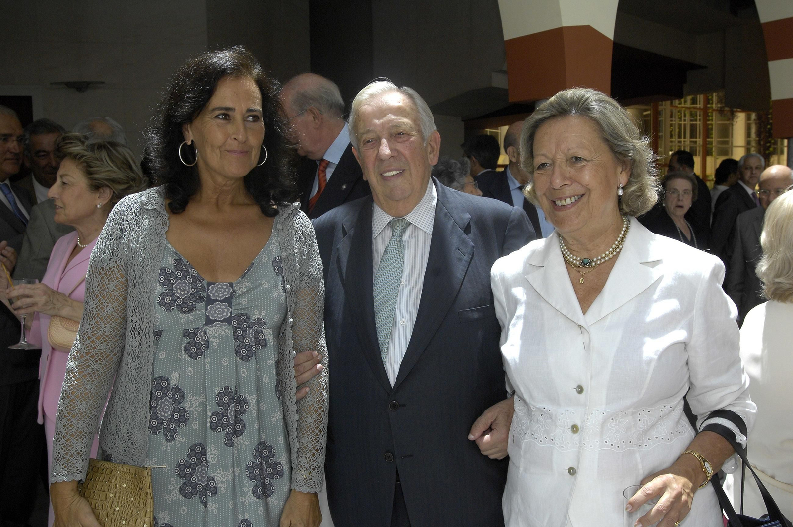 Manuel Olivencia, en un homenaje en el Ateneo de Sevilla