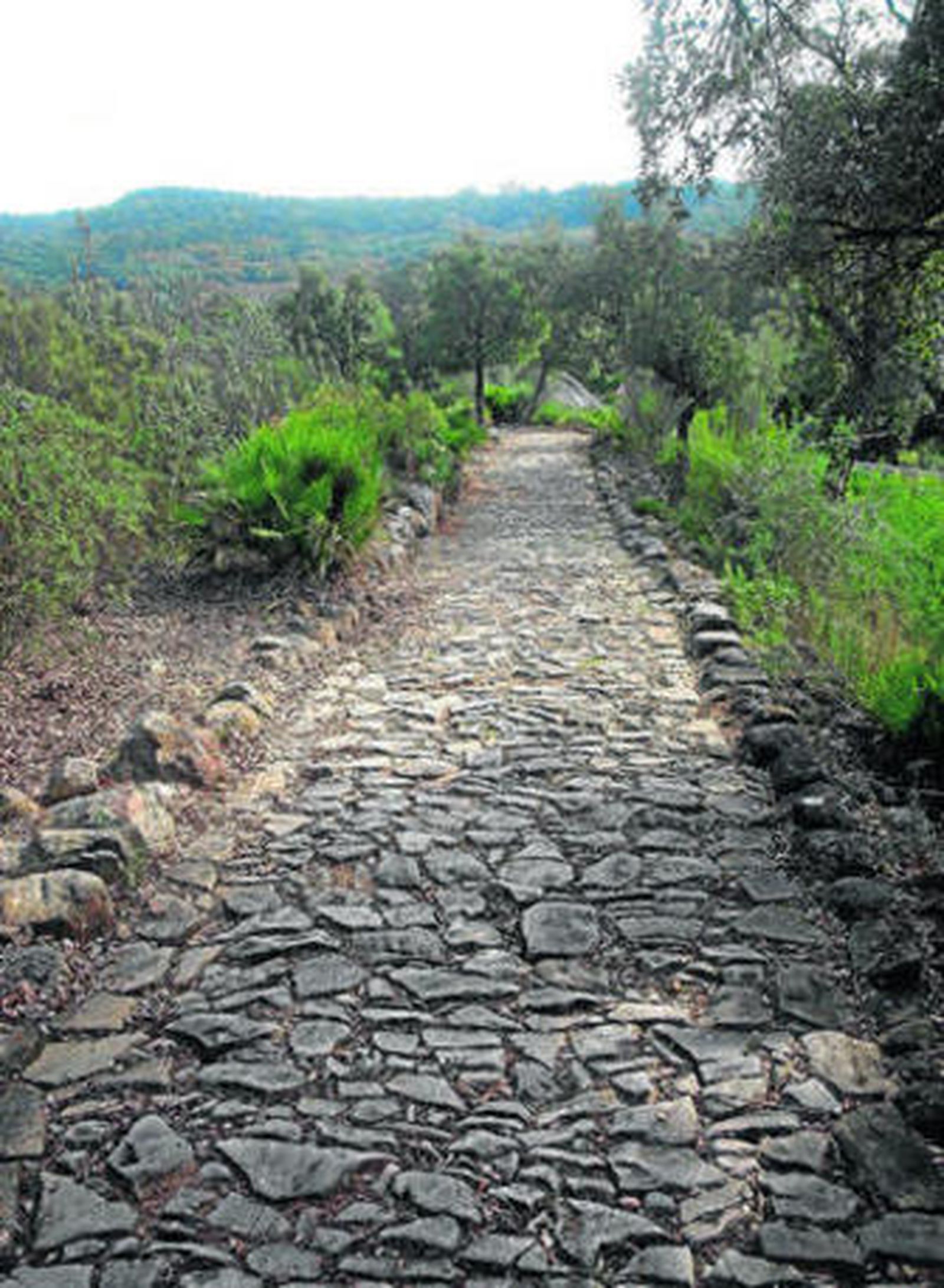 Vista del embalse de Guadarranques desde el balcón de los amorosos.