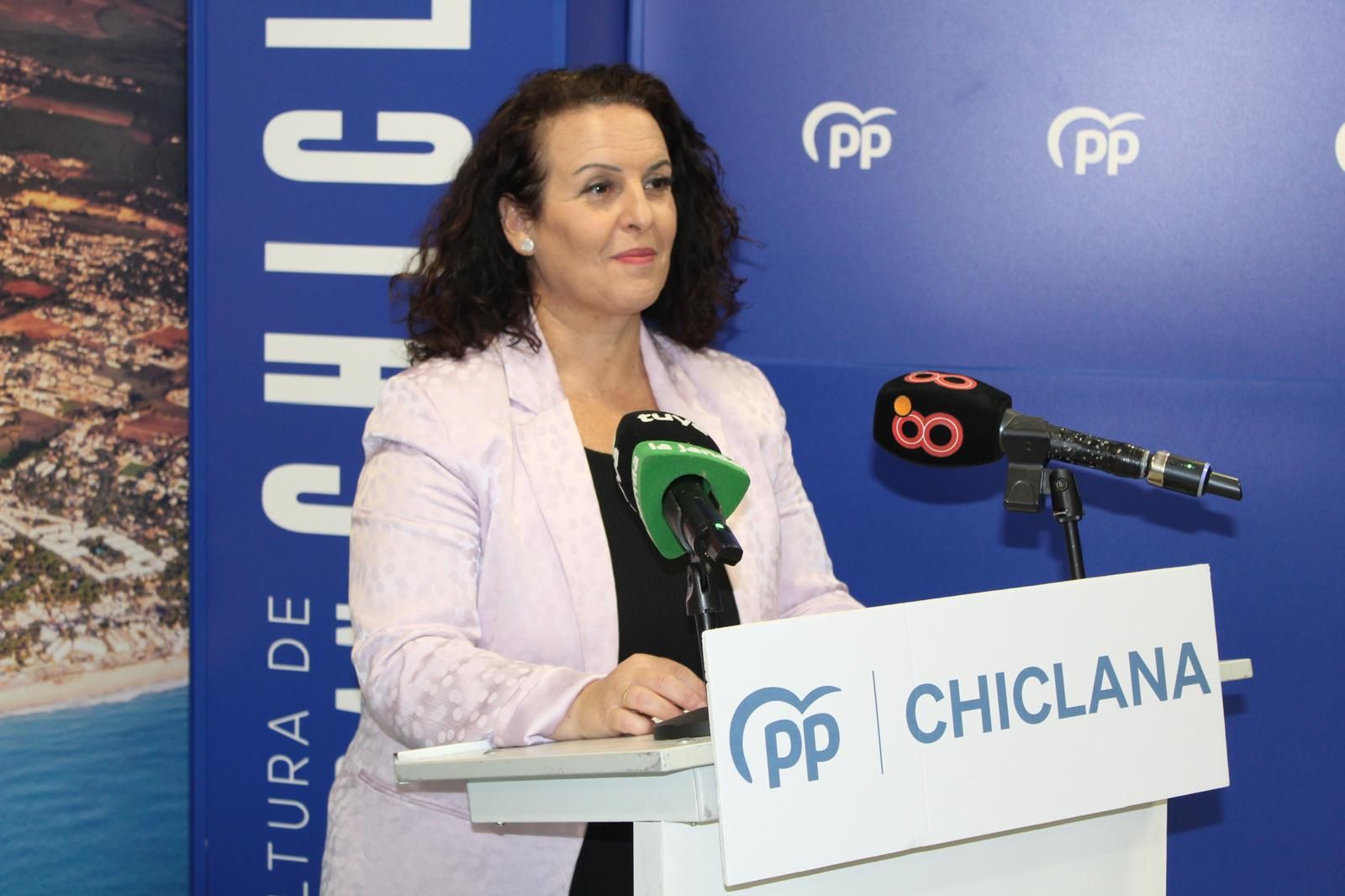 La presidenta del PP.