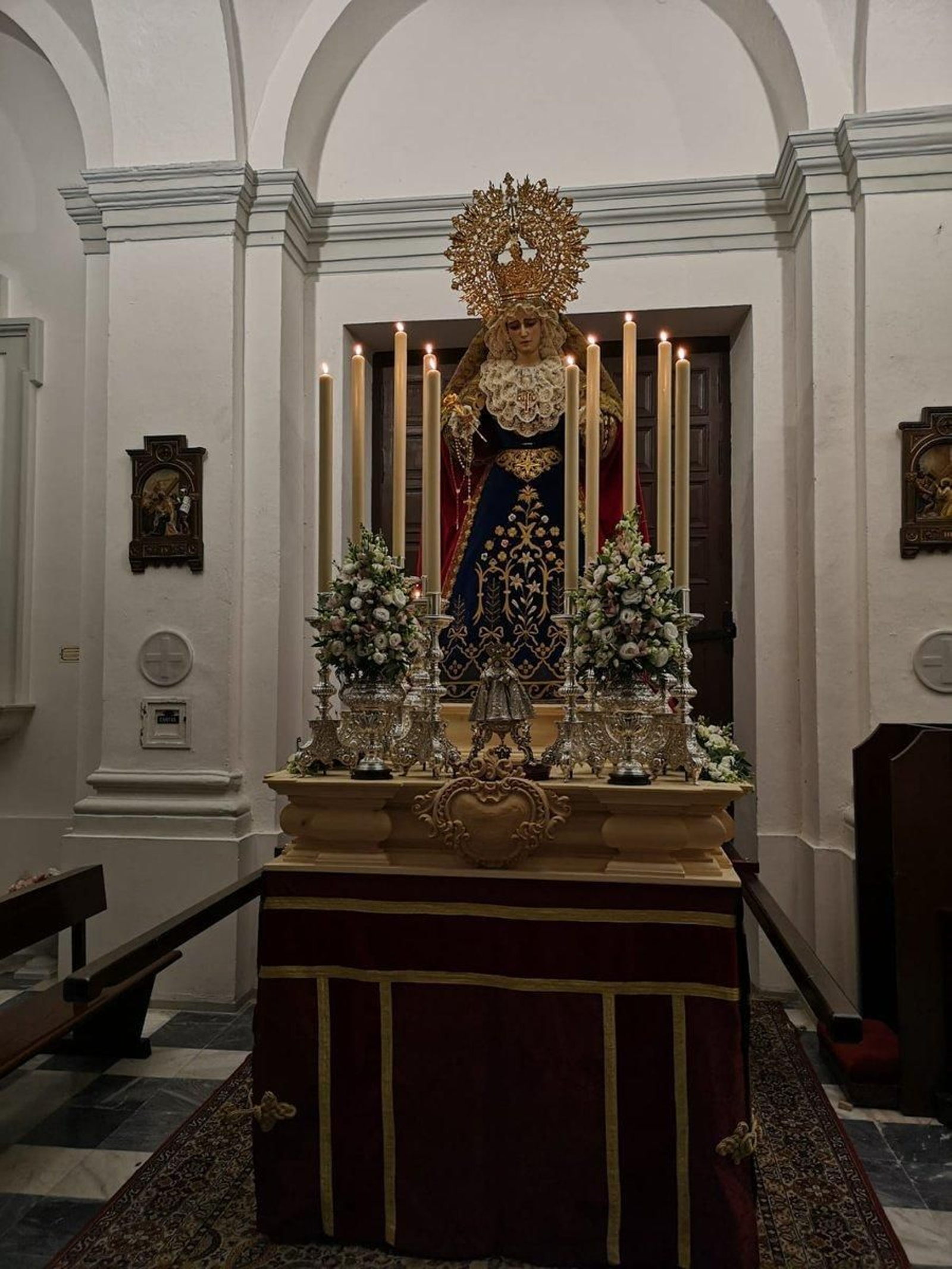 La Virgen del Amparo, sobre la nueva parihuela que estrena hoy.