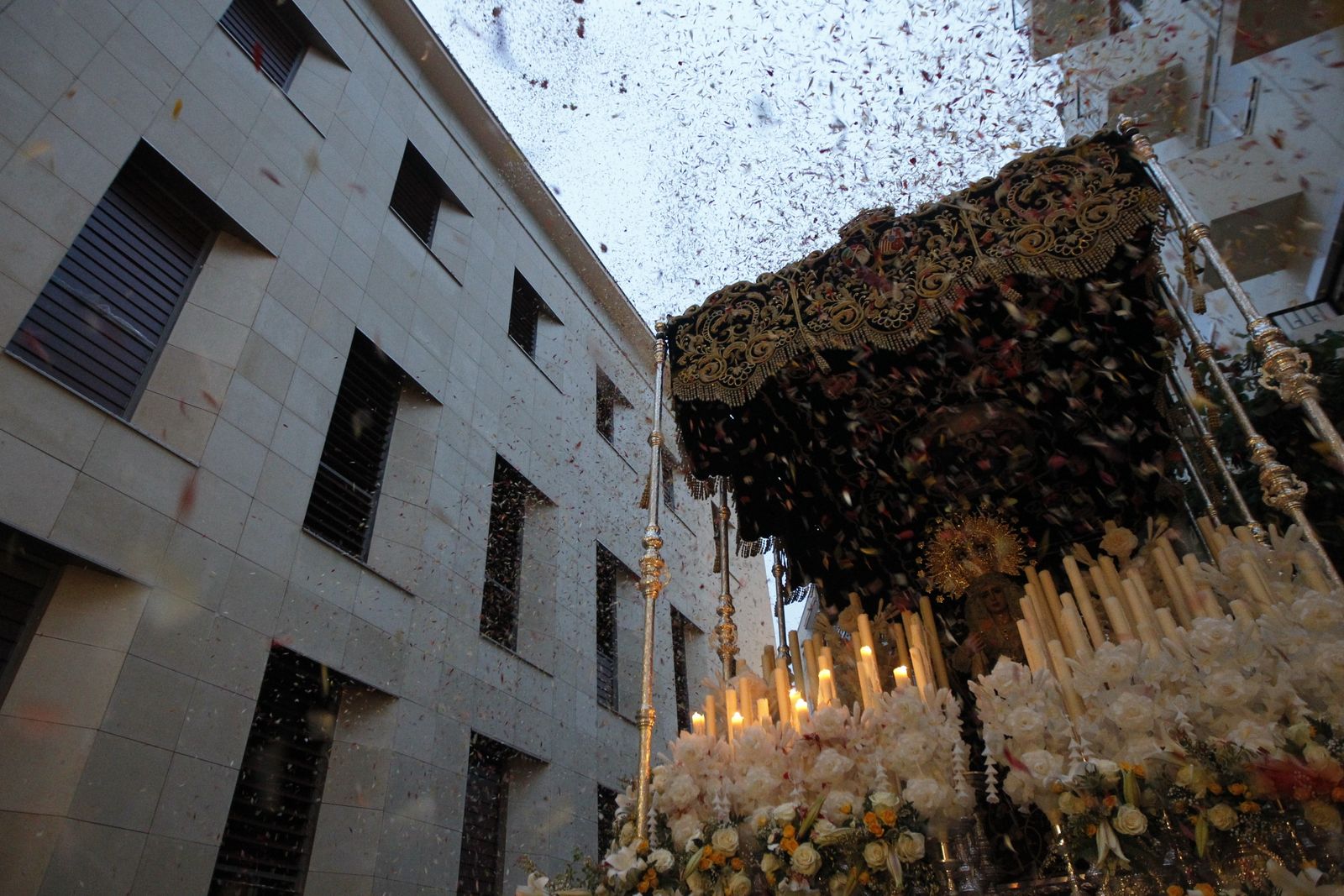 Imágenes de la Procesión de Estudiantes. Semana Santa Almería 2019