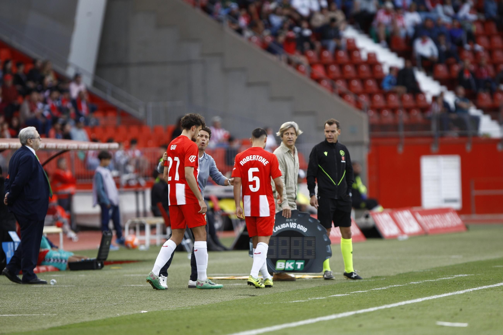 El U.D. Almería-C.D. Eldense, en imágenes