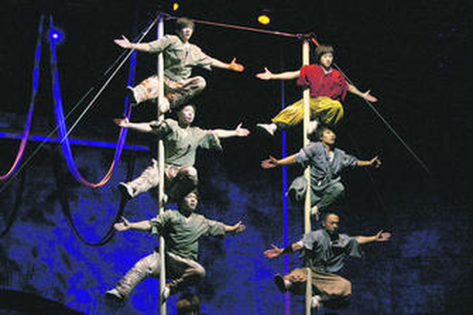 Un momento de la representación del espectáculo 'Piratas de Oriente'.