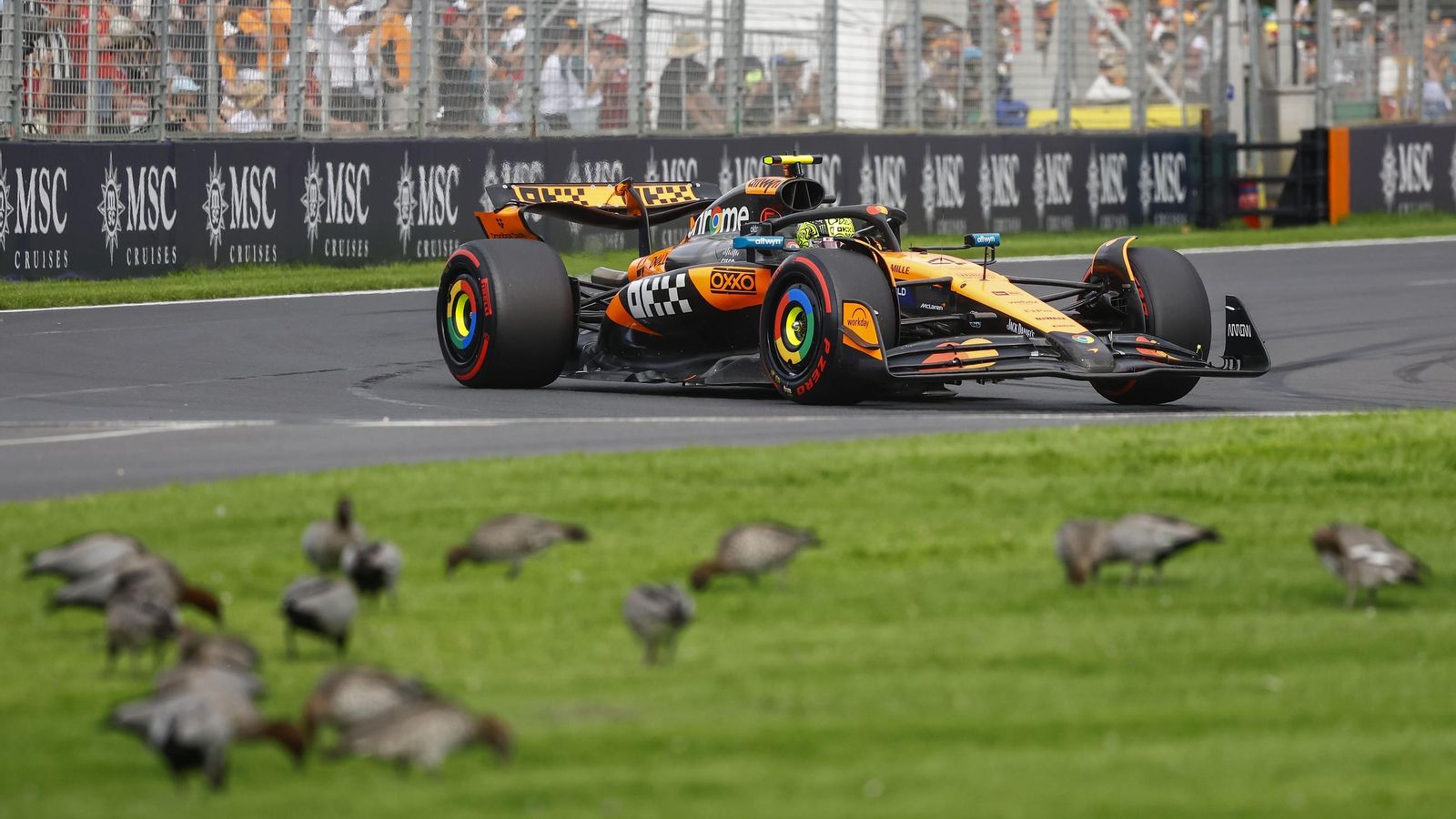 Los fotos del arranque de la Fórmula 1 en Melbourne