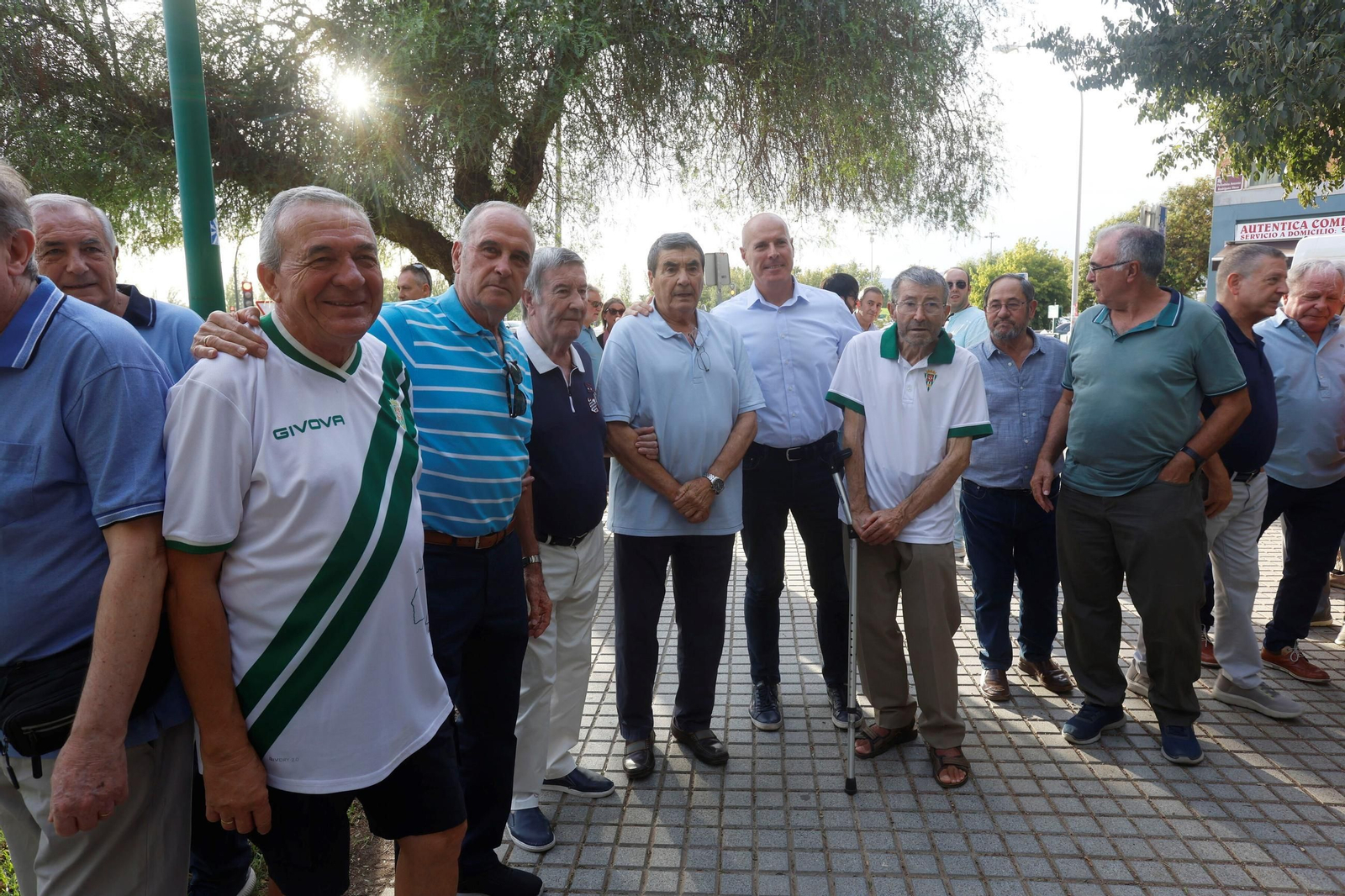 Las mejores imágenes del acto en homenaje a Juanín, leyenda del Córdoba CF