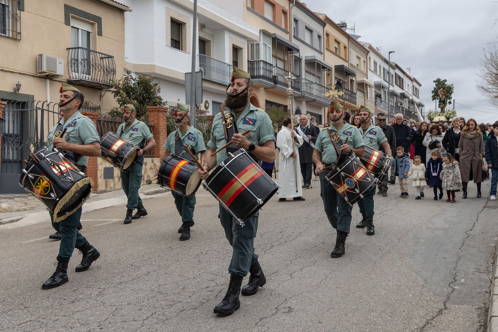 Solemne procesión de San Sebastián en La Guardia de Jaén