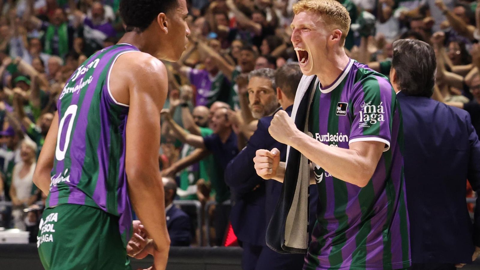 Las fotos del Unicaja-Barcelona, primer partido del play off de la Liga Endesa