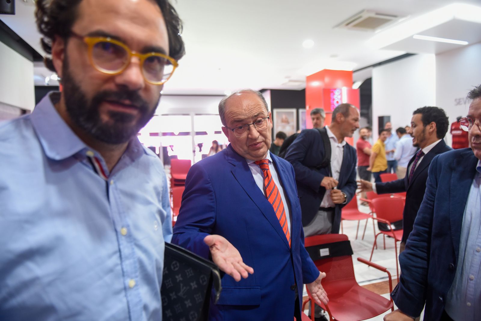 Las imágenes del acto para anunciar la renovacón de Gudelj