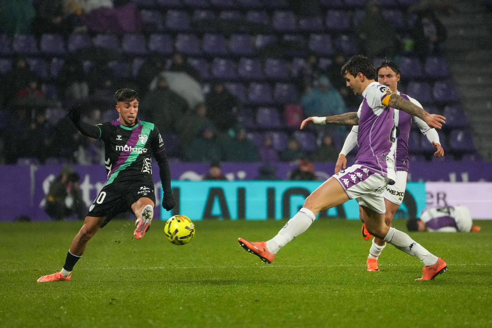 El Real Valladolid-Málaga CF, en fotos