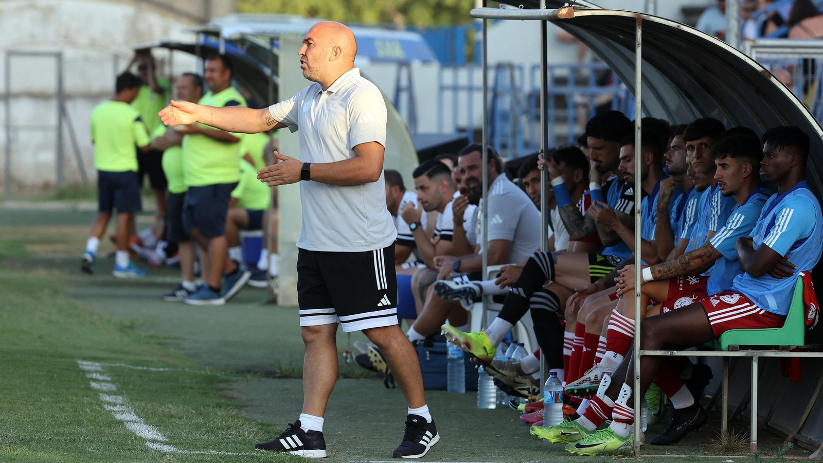 Imágenes del Trofeo Pedro Garrido entre el Jerez Industrial y el Xerez CD