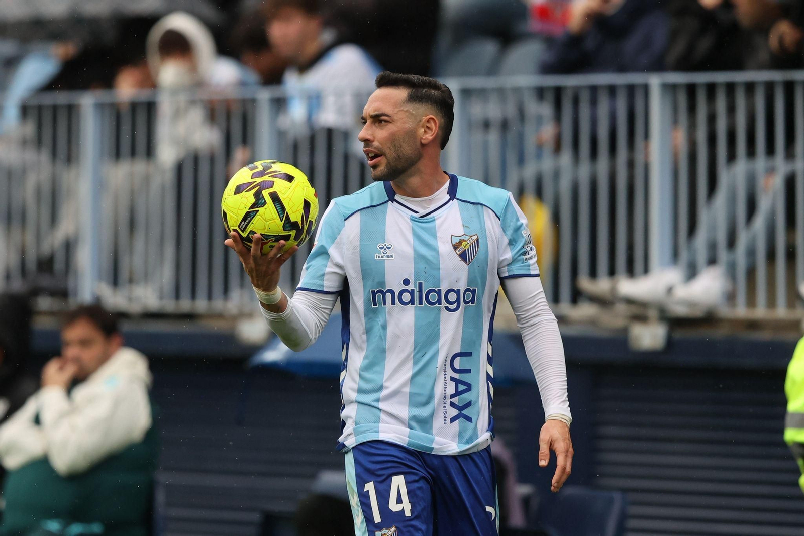 Málaga CF-Almería, en fotos