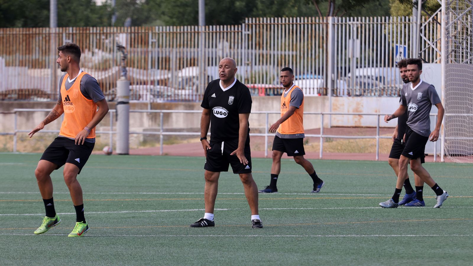 Entrenamiento del Xerez CD en la Granja