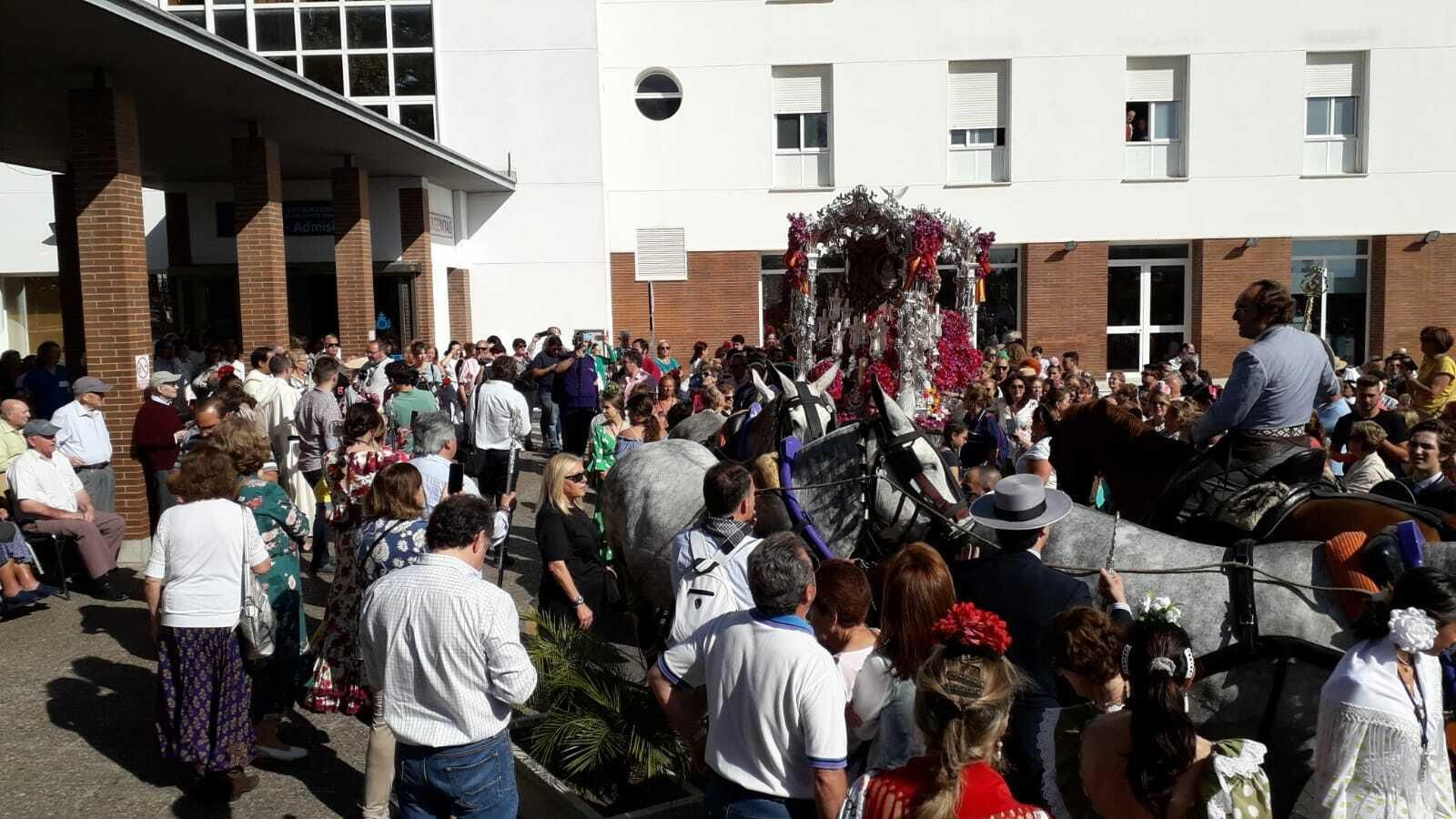 Las imágenes de la salida de la hermandad de Jerez al Rocío