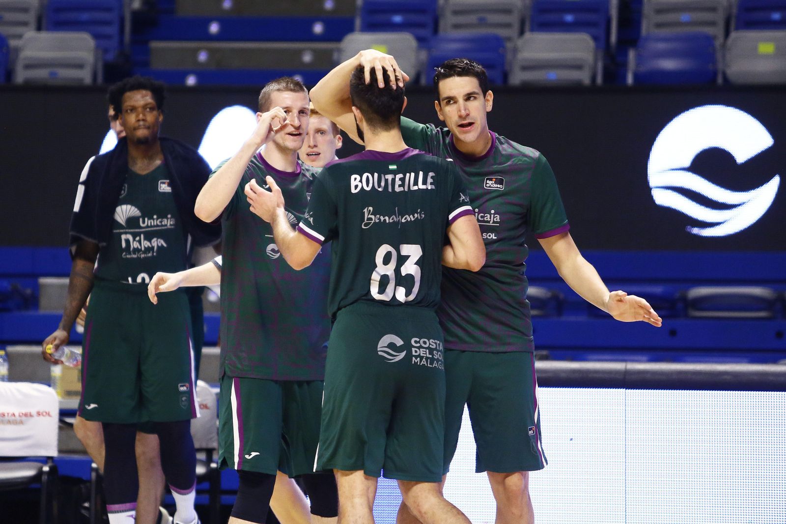 El Unicaja-Obradoiro, en fotos