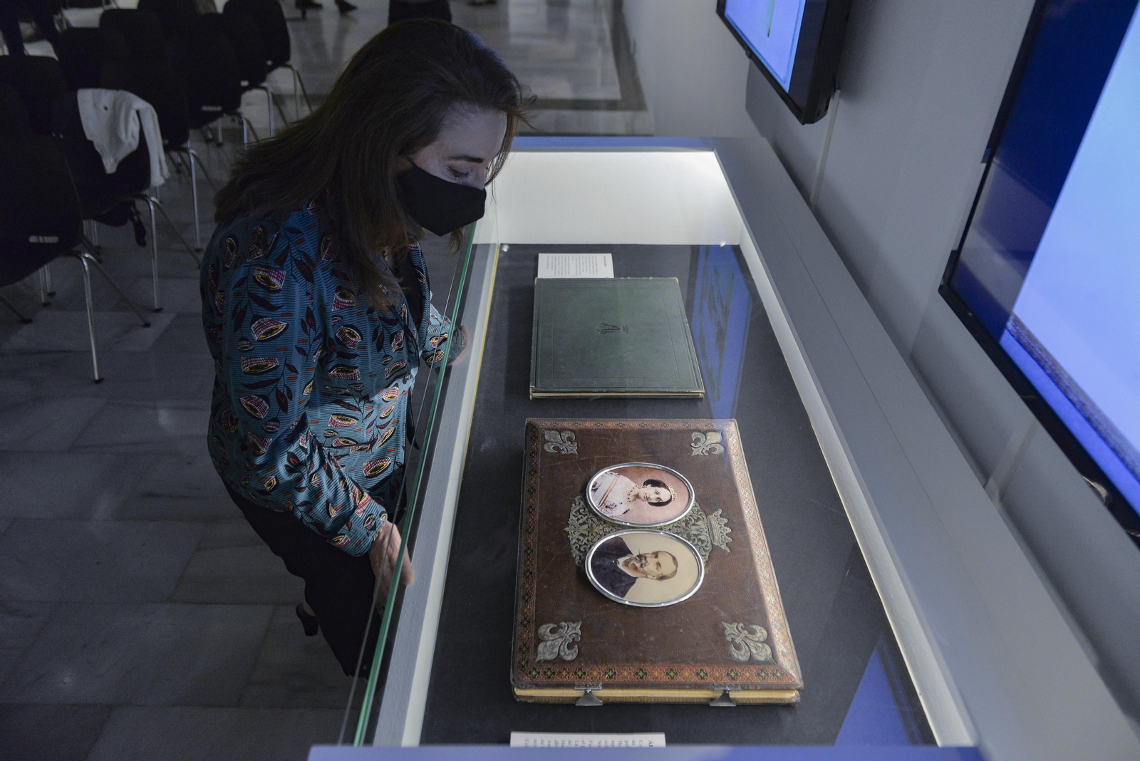 Inauguración de la exposición de Luis Masson, en el Bellas Artes de Sevilla