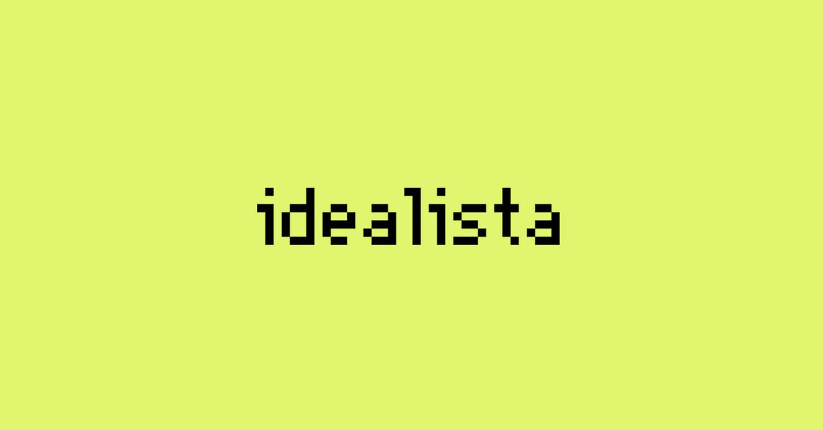El logo de Idealista.