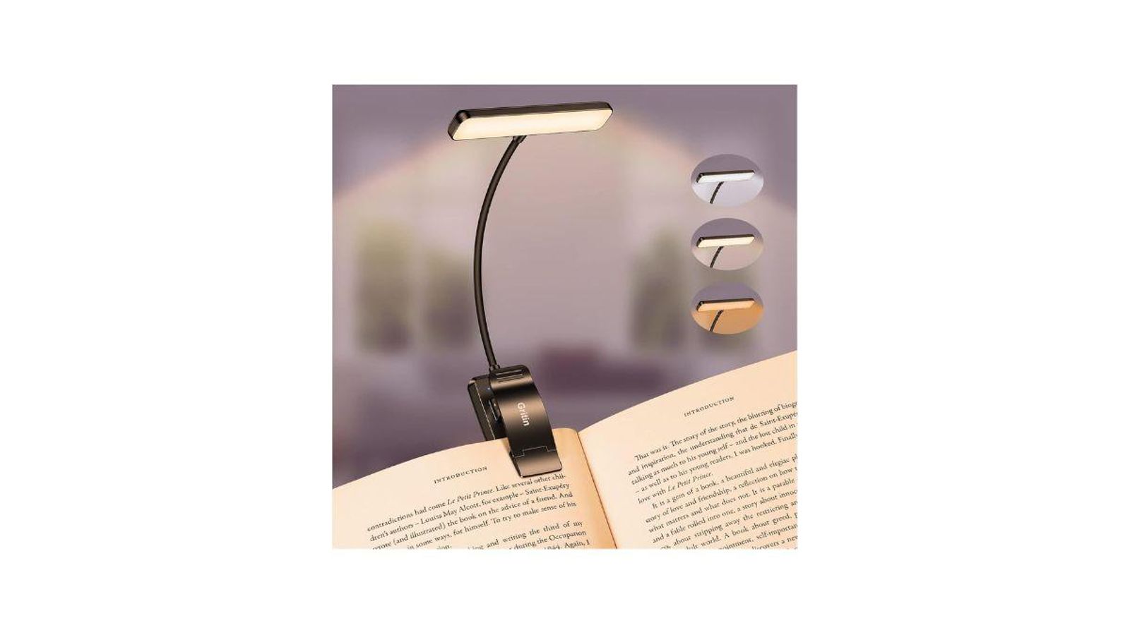 Luz de lectura Gritin 19