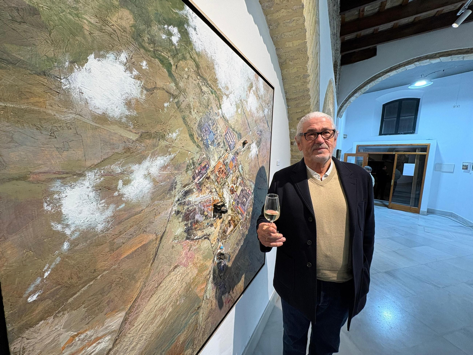 Imágenes de la inauguración de la exposición de fin de año de Pepe basto