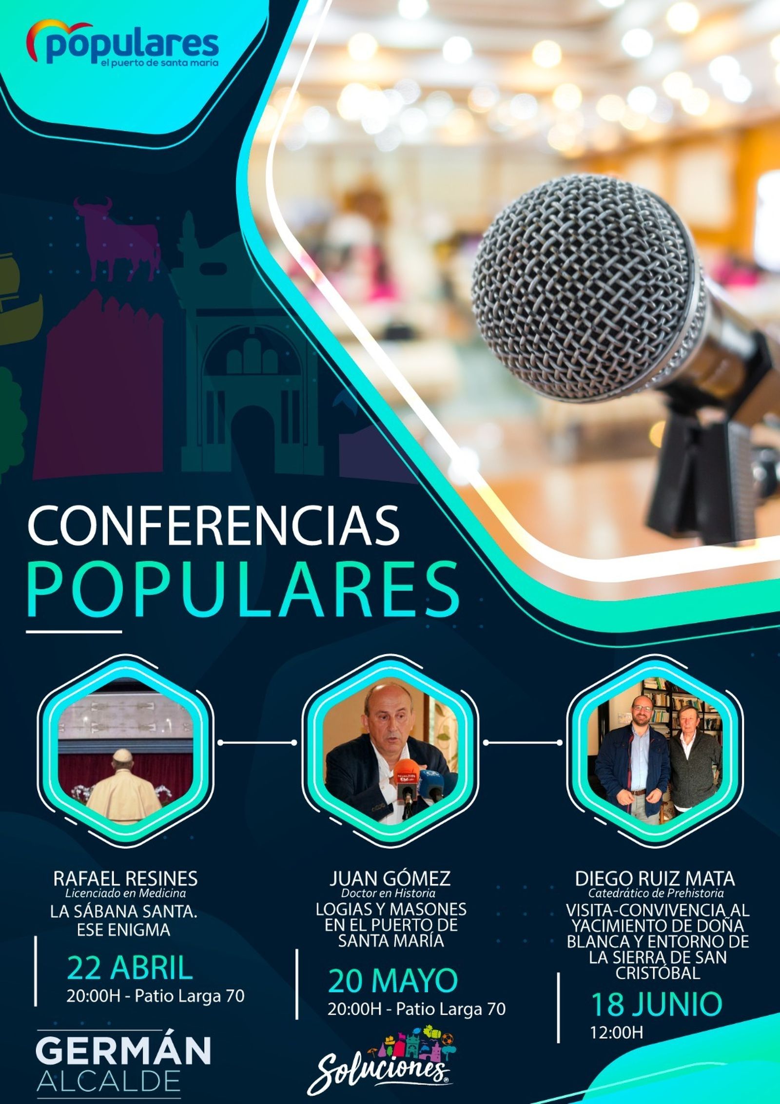 El ciclo de conferencias dará comienzo este viernes.