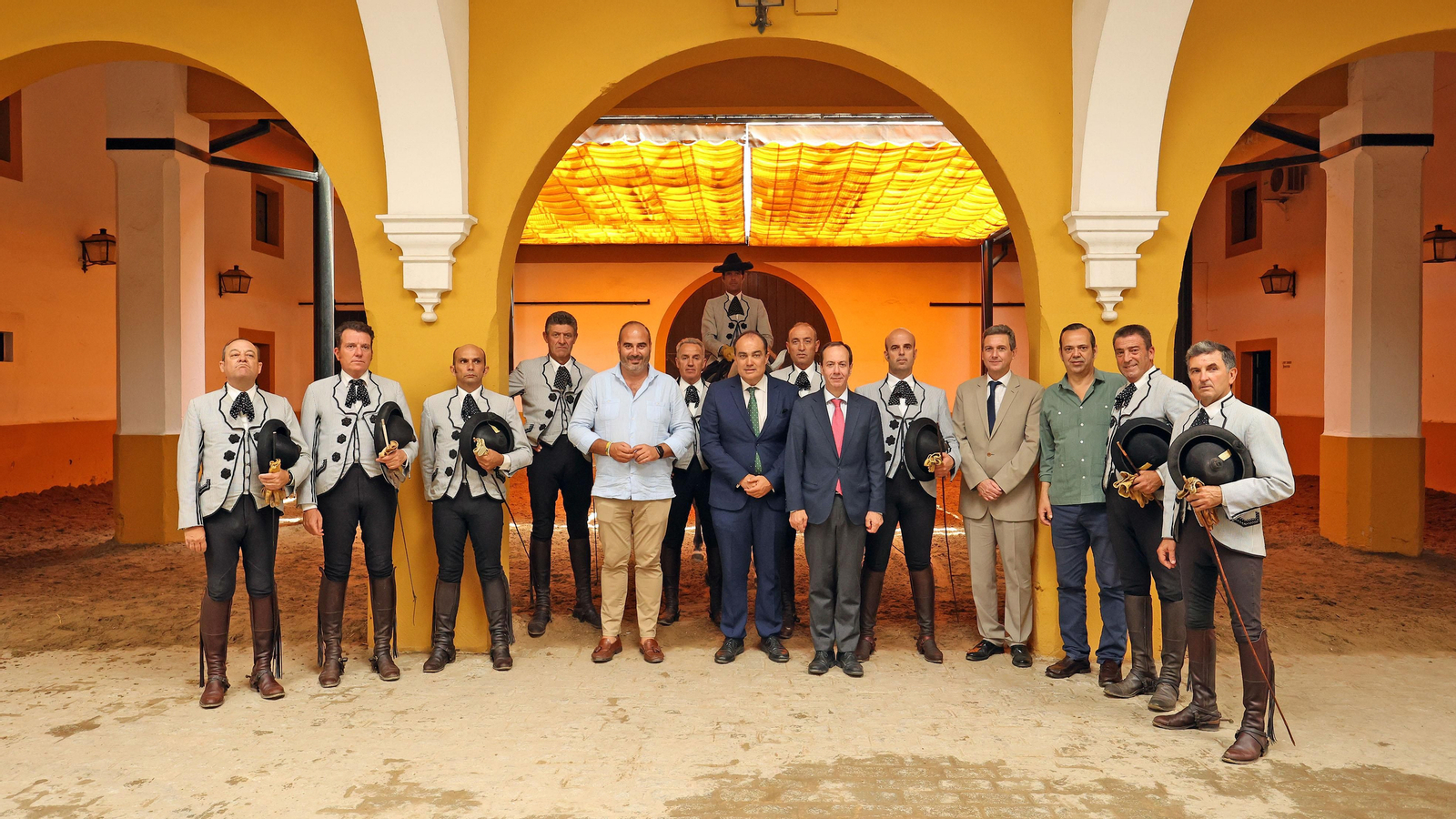 Espectáculo de la Real Escuela Andaluza de Arte Ecuestre dedicada al 40 aniversario de Diario de Jerez