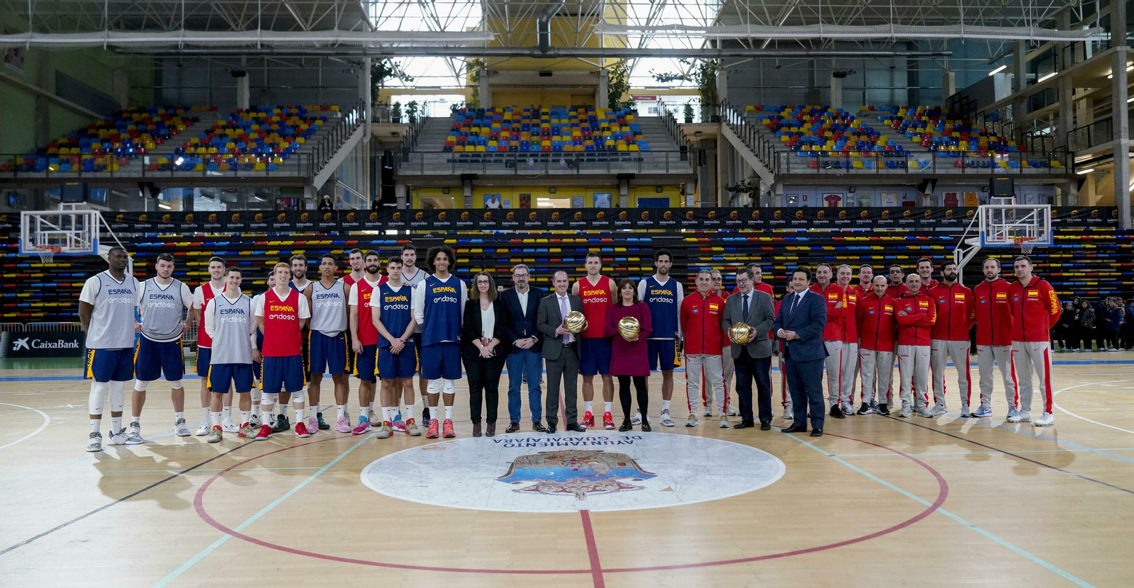 Rubén Guerrero, Darío Brizuela y Alberto Díaz, a las órdenes de Scariolo