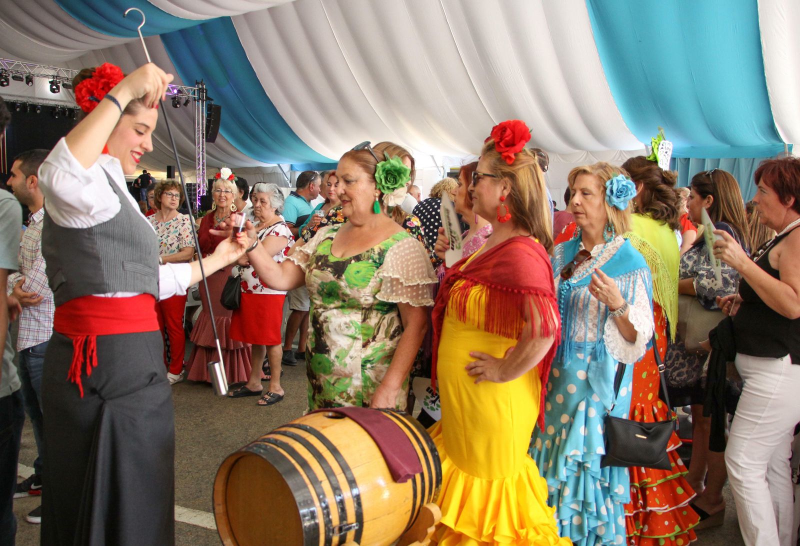 Imágenes del jueves de Feria en Chiclana