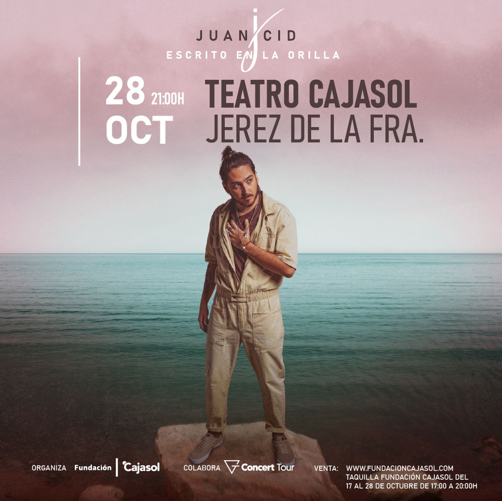 Juan Cid, este viernes 28 en el Auditorio Cajasol.