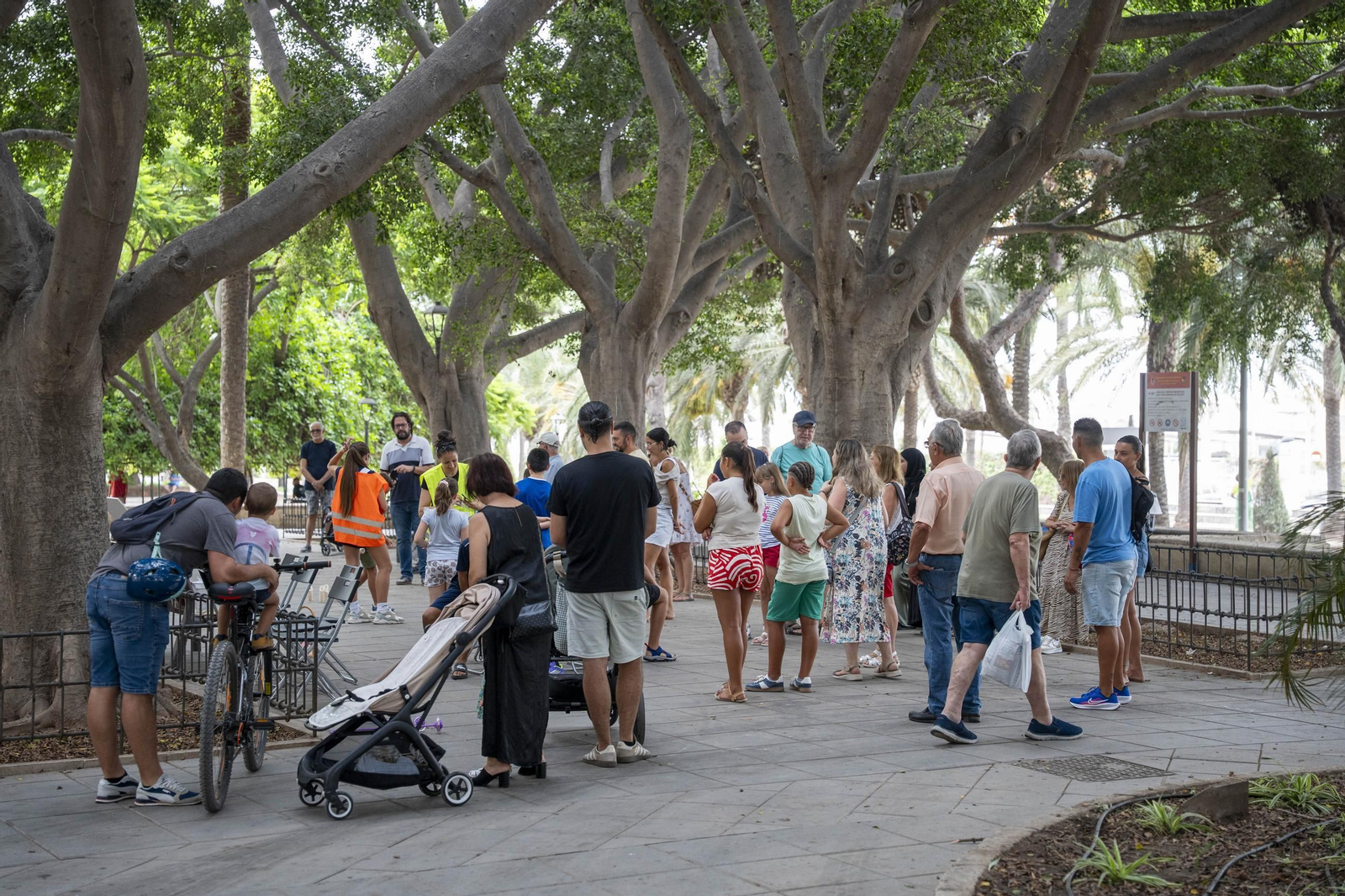 Las mejores fotos de los juegos infantiles en la Feria de Almería