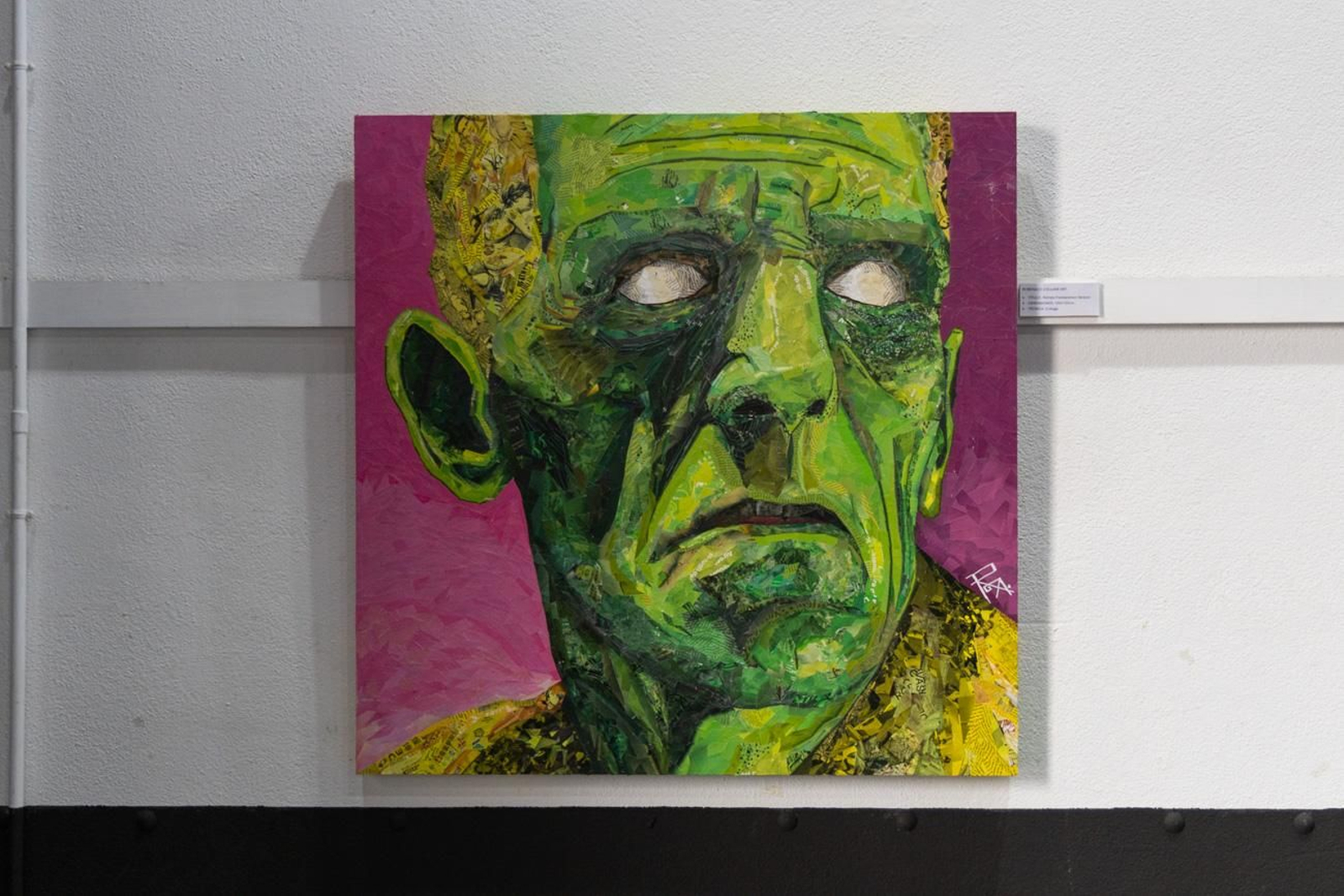 Los personajes más conocidos del "Jaén cultureta" se retratan en los collages de 'Miradas'